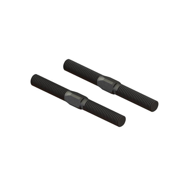 Steel Turnbuckle M5x50mm (Black) (2)
