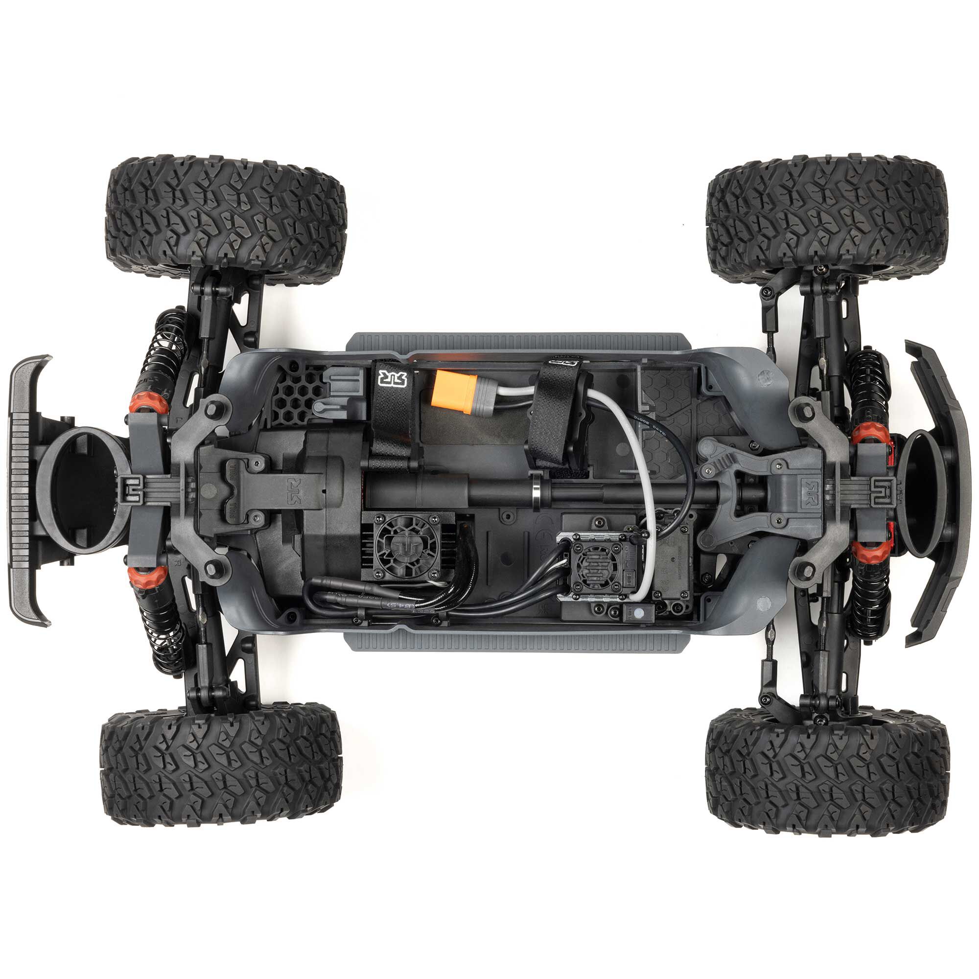 ARRMA ビッグロック　1/10 1/10 BIG ROCK 3S 4X4 RTR Brushless Monster Truck, Black | ARRMA