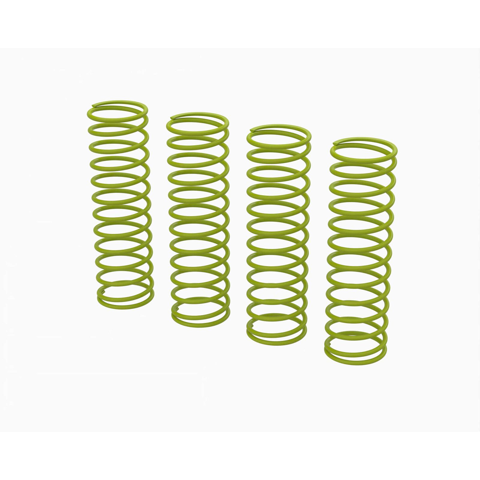 Shock Spring Set E, 0.50N/mm, Yellow (4): GROM