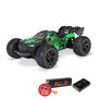 Limited Edition 1/16 MINI KRATON 3S DSC 4X4 RTR Brushless Speed Truck (2 Batteries & Charger Included), Black/Green
