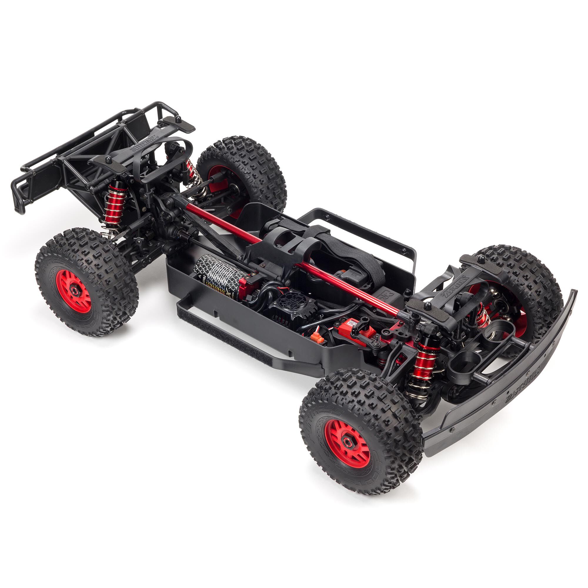 1 7 MOJAVE 6S BLX 4WD Brushless Desert Truck RTR Red Black ARRMA