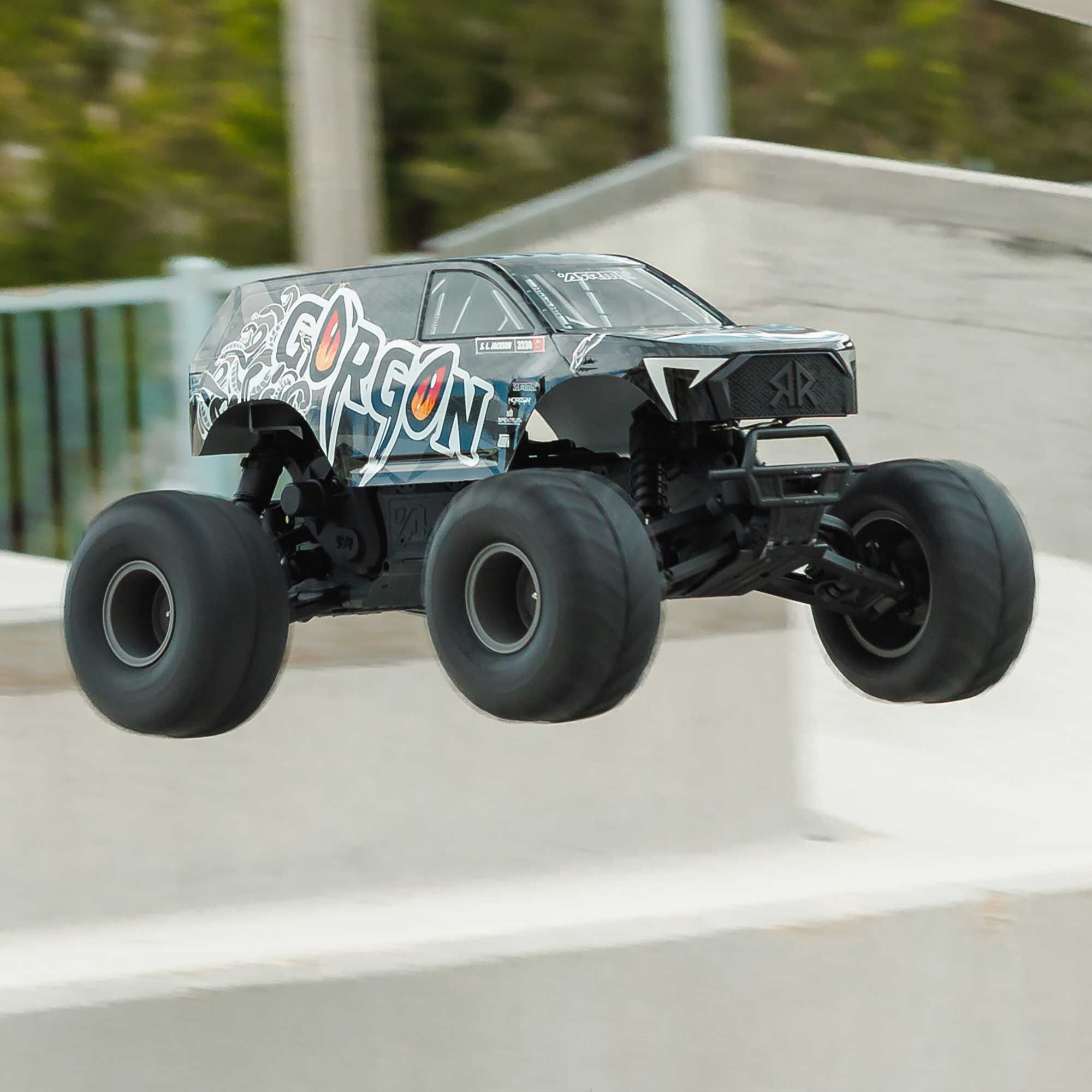 1/10 GORGON 2WD RTR Brushed Monster Truck (Battery & Charger