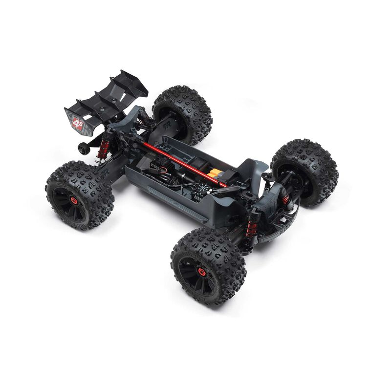 Carrosserie Rouge Polycarbonate Pour Arrma KRATON 4s 4x4 – Pièce D’origine ARA4408V2 – Échelle 1/8