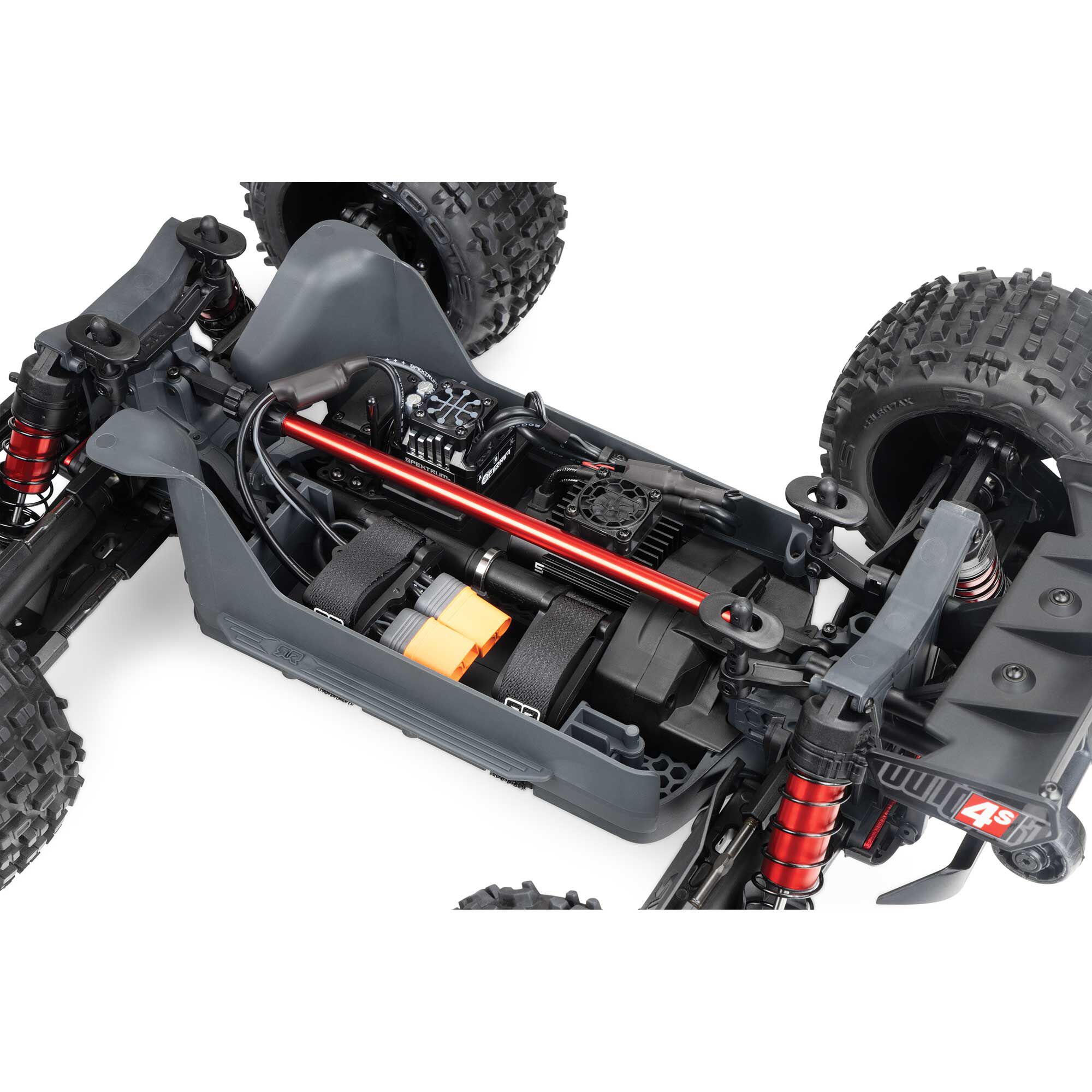 1/10 OUTCAST 4S 4X4 RTR Brushless Stunt Truck, Gun Metal | ARRMA