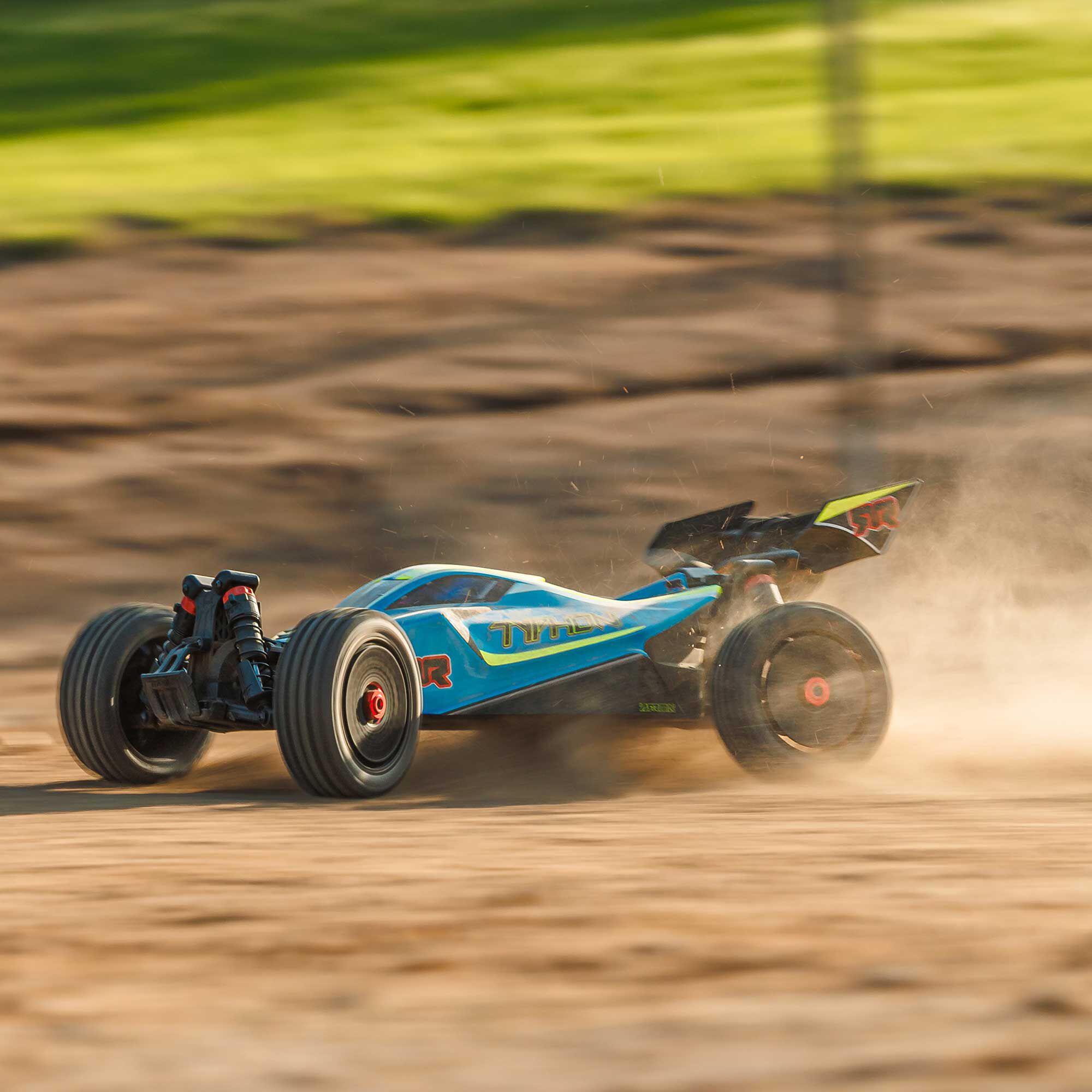 1/8 TYPHON MEGA 665 4X4 RTR Brushed Buggy, Blue | ARRMA