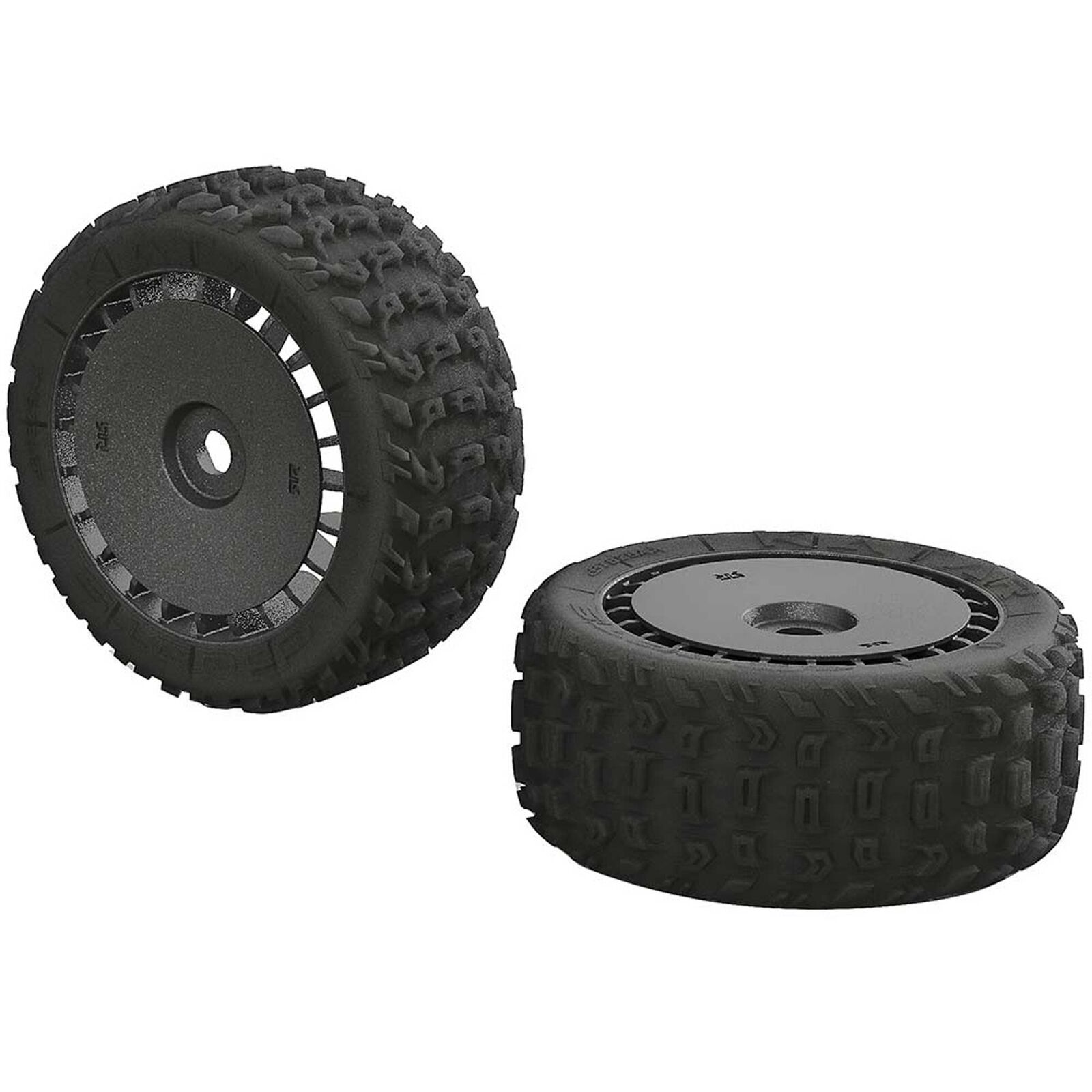 1/8 KATAR T 6S Front/Rear 3.8 Pre-Mounted Tires (2)