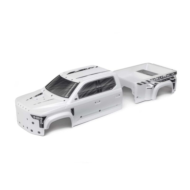 BIG ROCK 6S BLX Painted Decaled Trimmed Body, White