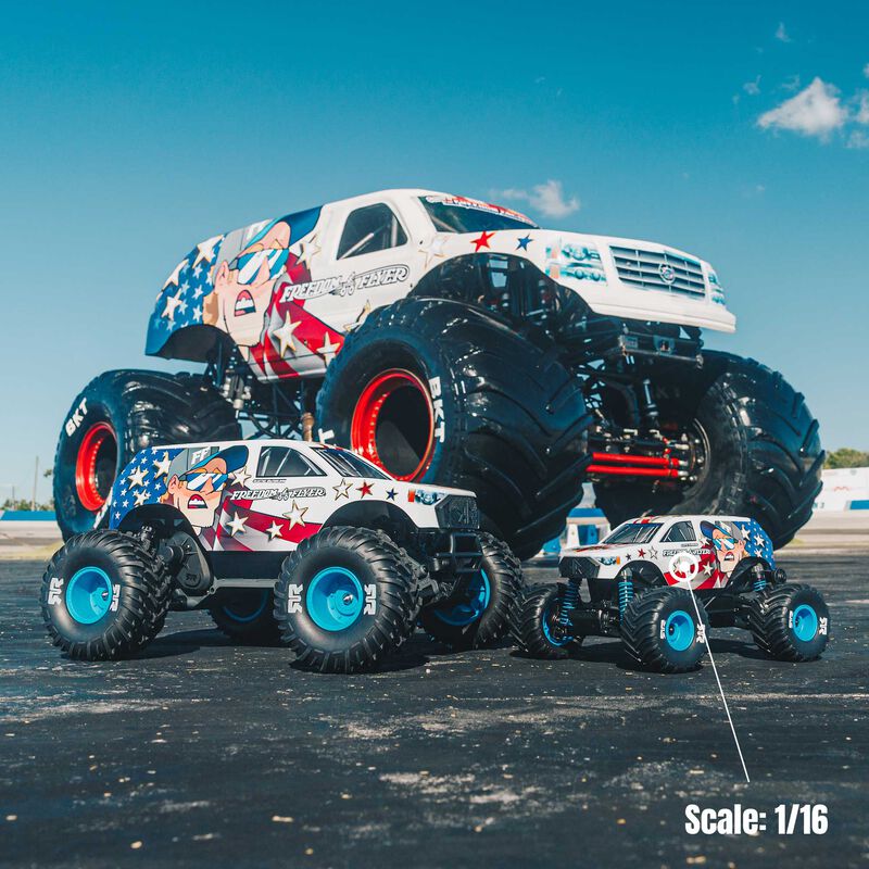 ARRMA 1/16 ������ �ö��̾� �׷� 4X4 RTR �귯�õ� ���� ���� Ʈ�� (���͸� �� ������ ����), ȭ��Ʈ