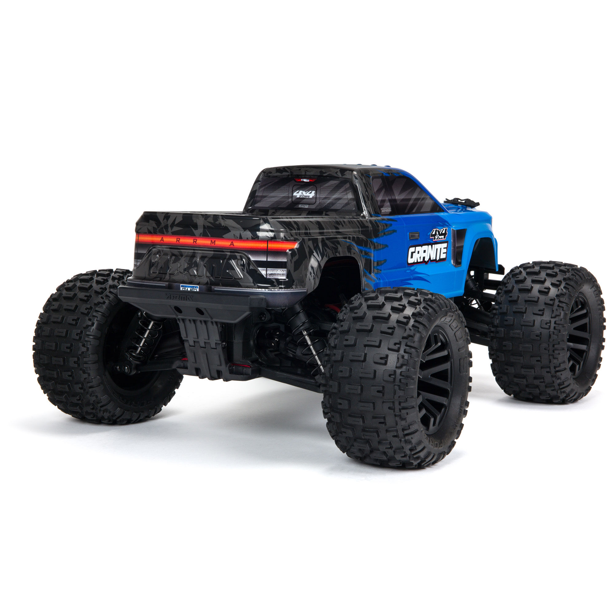 1/10 GRANITE 4WD V3 MEGA 550 Brushed Monster Truck RTR, Blue