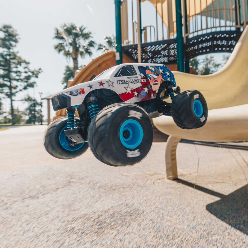 ARRMA 1/16 ������ �ö��̾� �׷� 4X4 RTR �귯�õ� ���� ���� Ʈ�� (���͸� �� ������ ����), ȭ��Ʈ