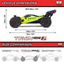 1/8 TYPHON 223S DSC 4X4 RTR Brushless Buggy, Red