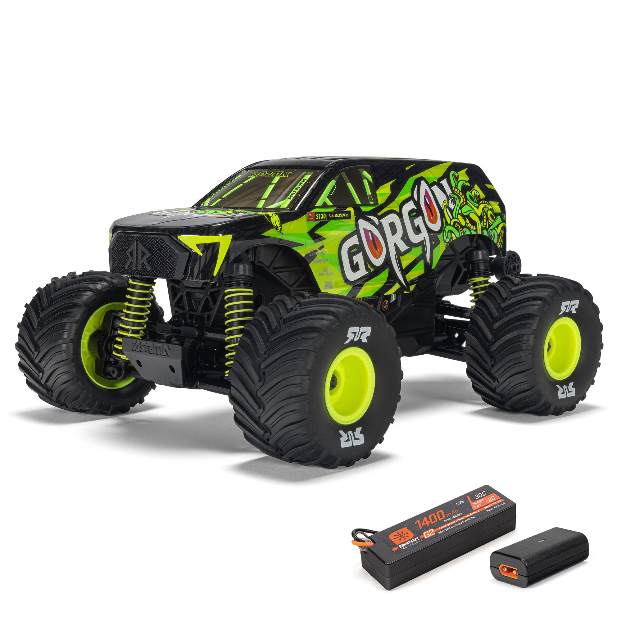 1/16 GORGON GROM 4X4 RTR Brushed Monster Truck (Battery & Charger