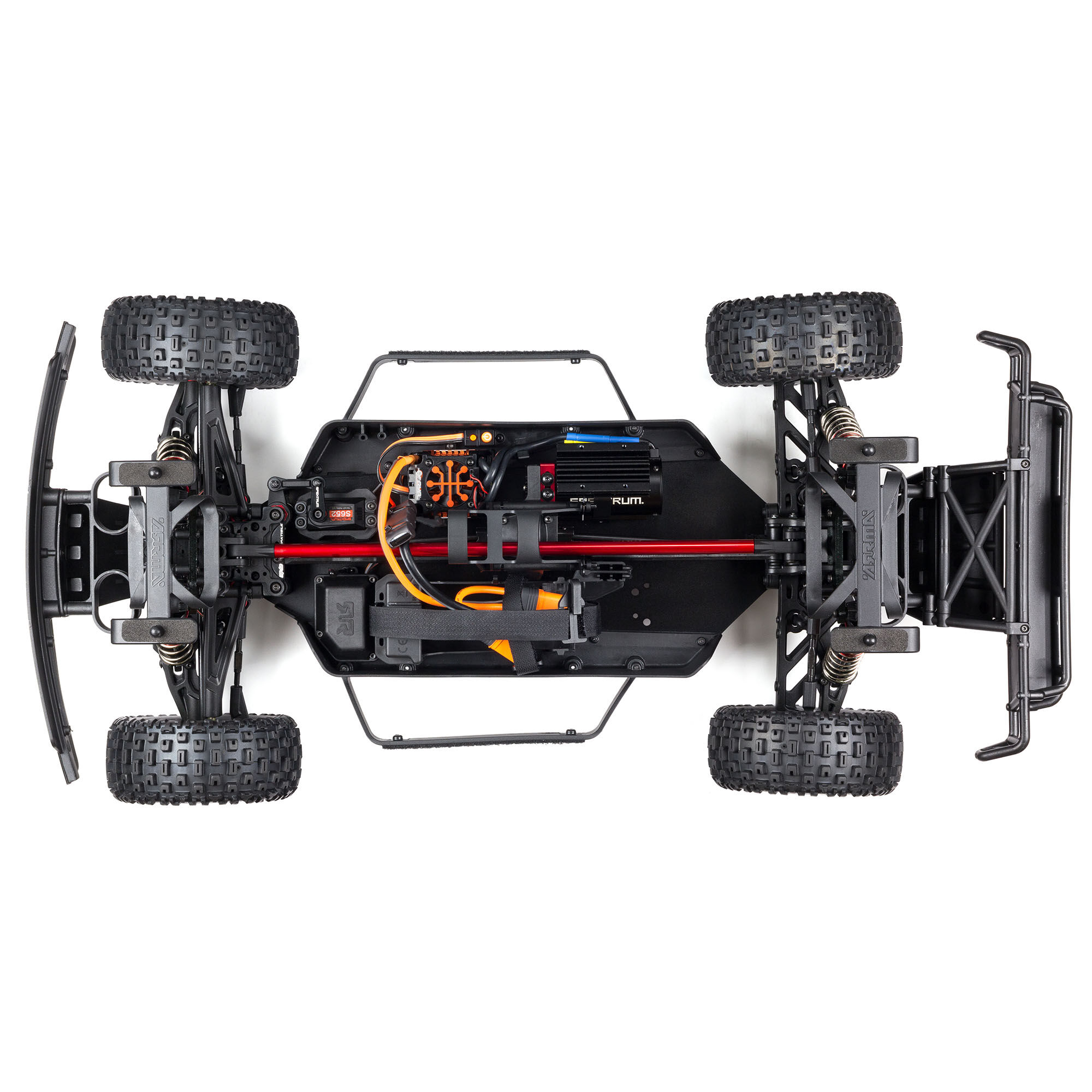1/7 MOJAVE 6S 4X4 RTR Brushless Desert Truck, Red/Black | ARRMA