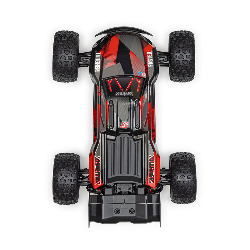 1/16 MINI KRATON 3S DSC 4X4 RTR Brushless Speed Truck, Black/Red