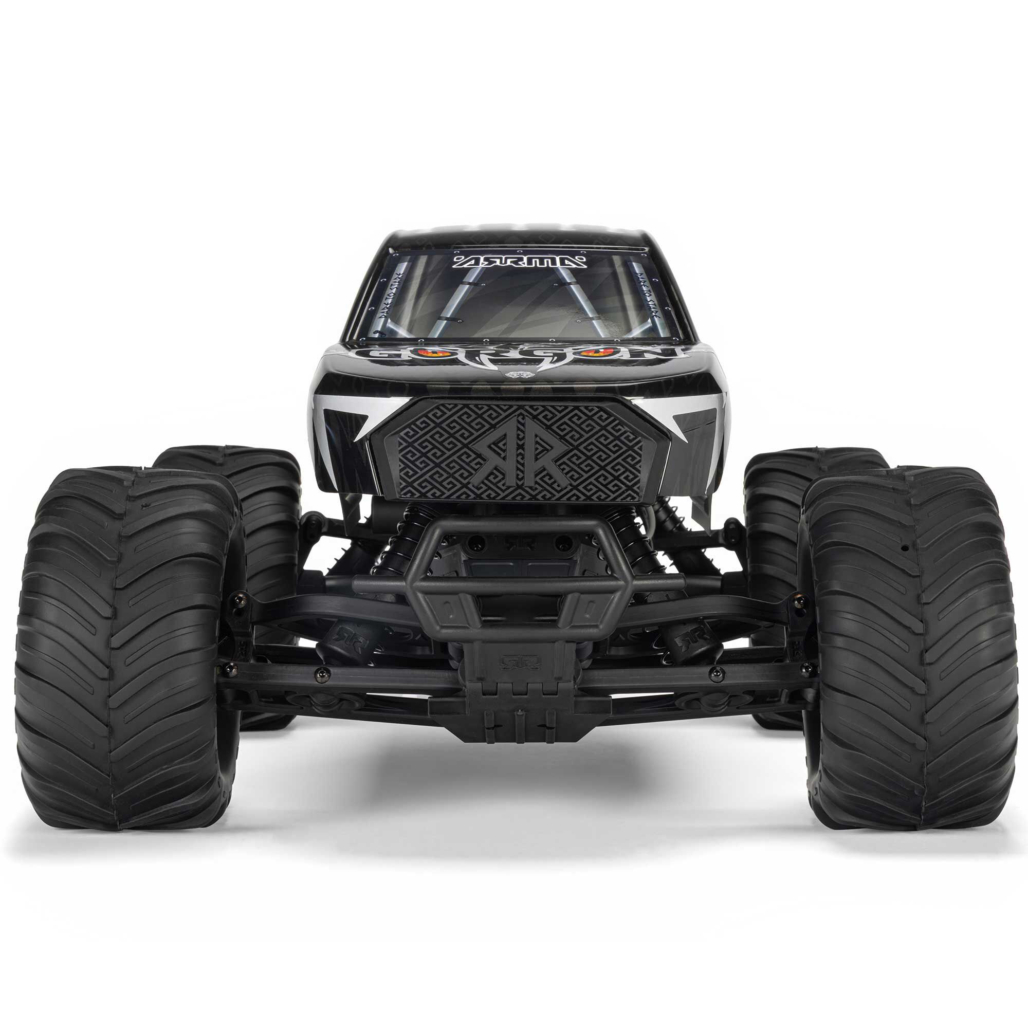 1/10 GORGON 2WD RTA Kit Brushed Monster Truck (Battery & Charger