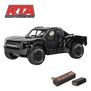 1/16 MOJAVE GROM 4X4 RTA KIT Brushed Desert Truck (Battery & Charger Included), Clear/Black