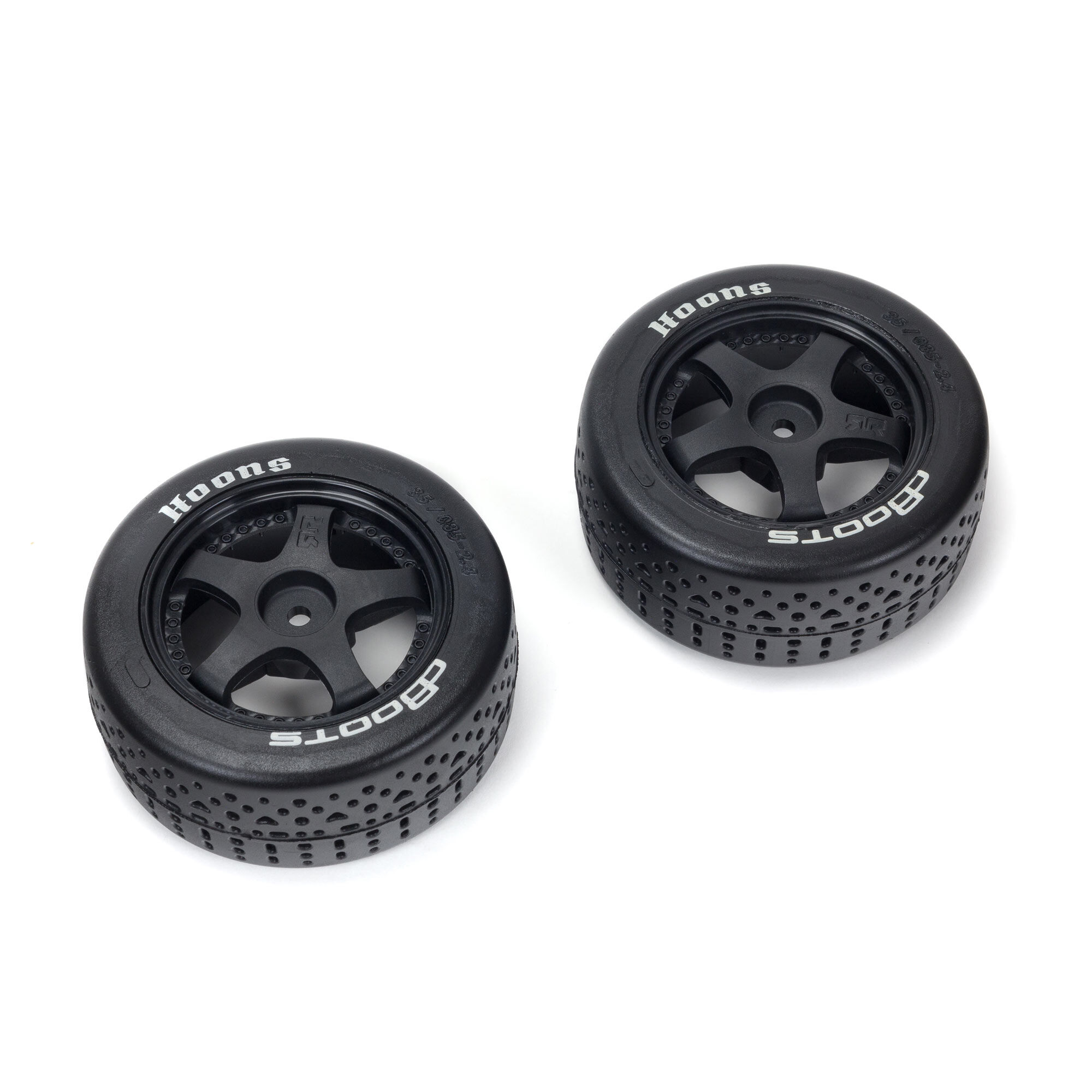 何でも揃う 35/085 Hoons dBoots 2.4 ARRMA | 5-Spoke Belted (White) ホビーラジコン