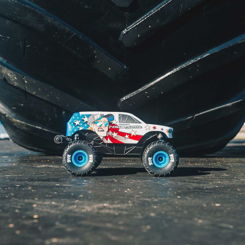 ARRMA 1/16 ������ �ö��̾� �׷� 4X4 RTR �귯�õ� ���� ���� Ʈ�� (���͸� �� ������ ����), ȭ��Ʈ