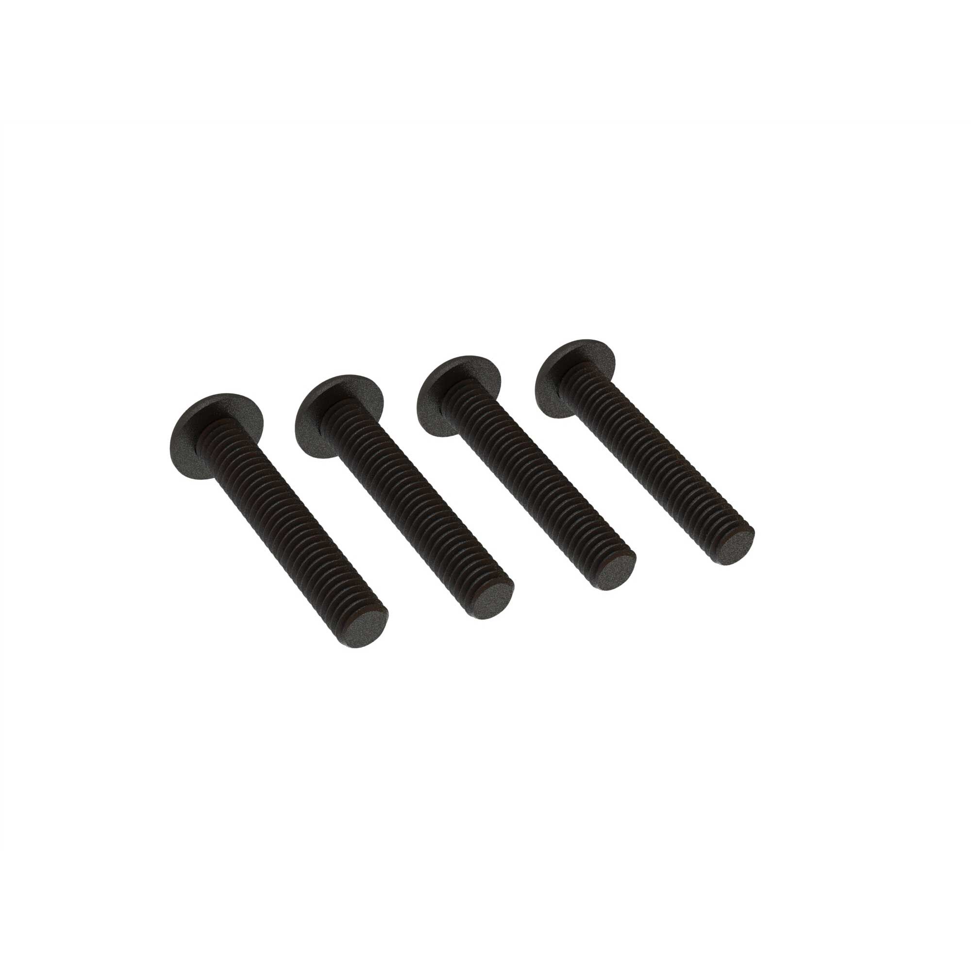 Button Head Hex Machine Screws, M4x22mm (4) | ARRMA