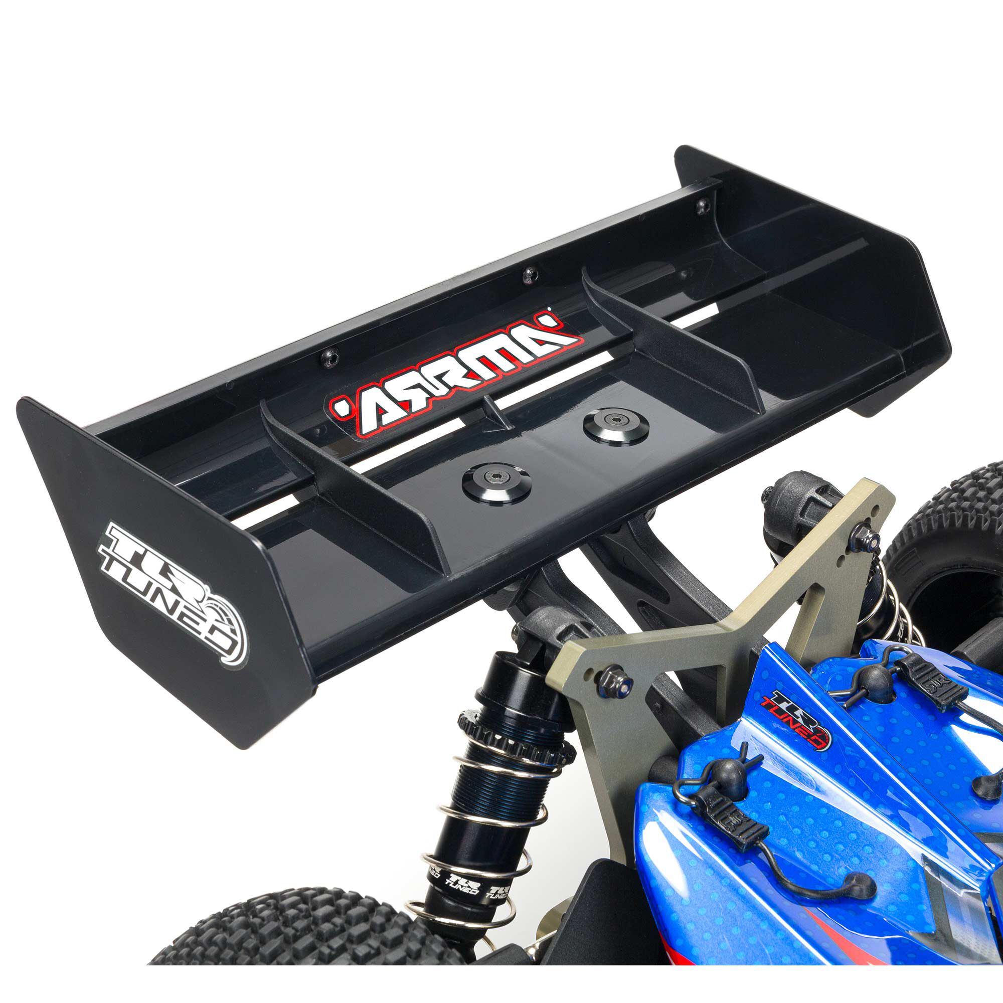1/8 TYPHON 6S TLR Tuned 4X4 RTR Brushless Buggy, Red/Blue