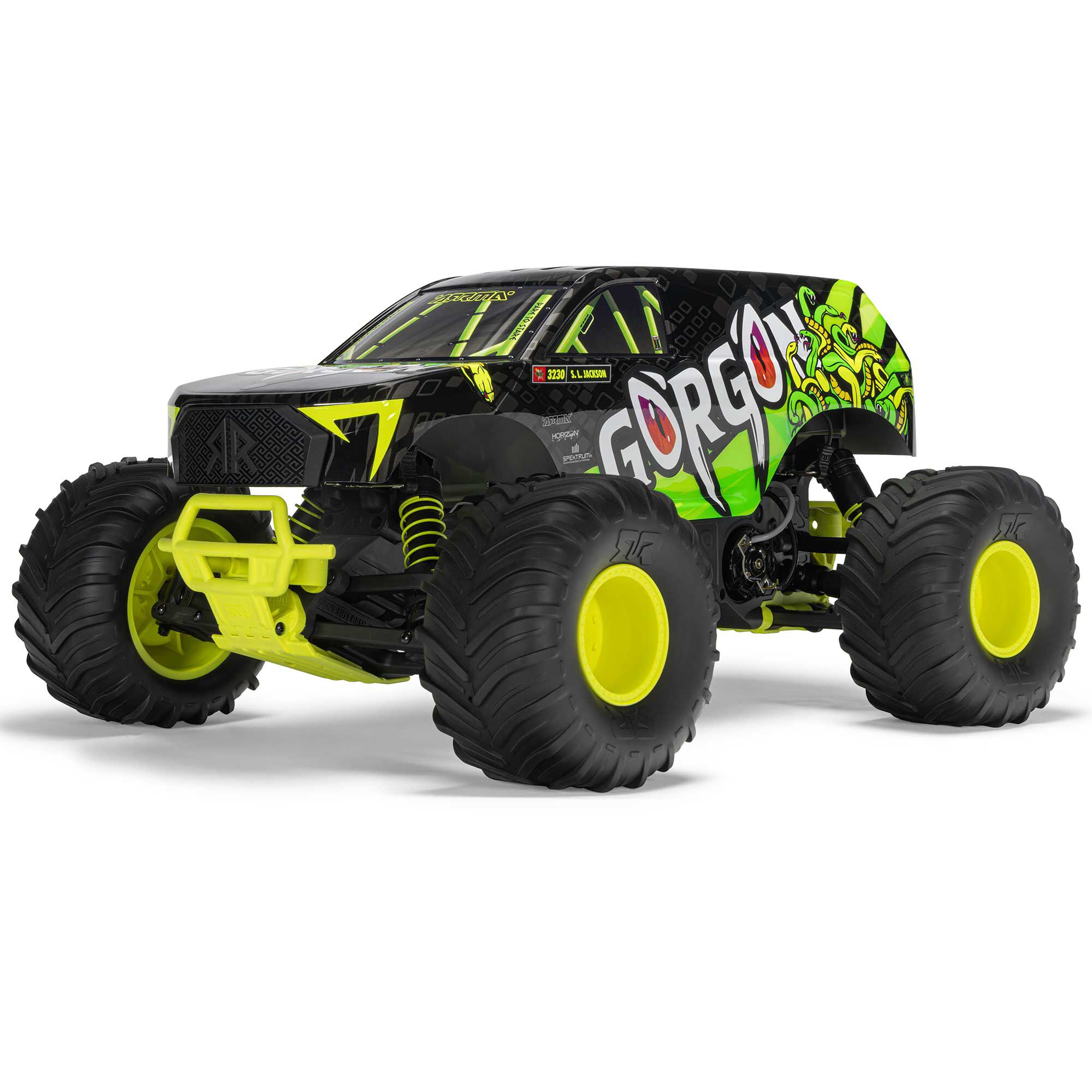 1/10 GORGON 2WD RTR Brushed Monster Truck (Battery & Charger