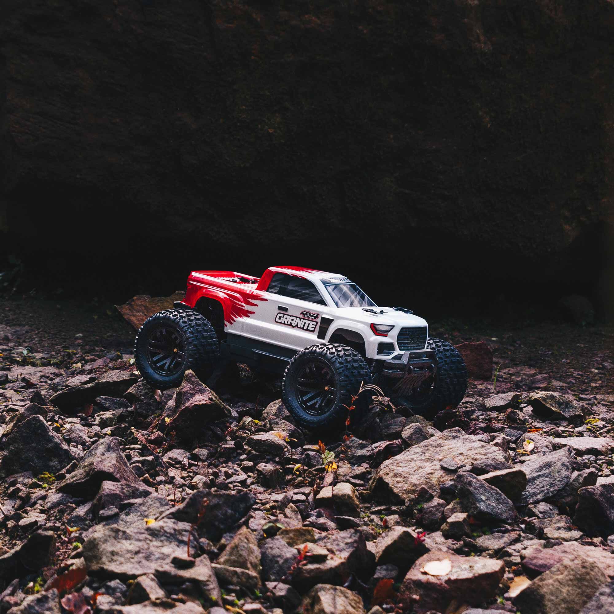 1/10 GRANITE 4X4 RTR Brushed Monster Truck (Battery