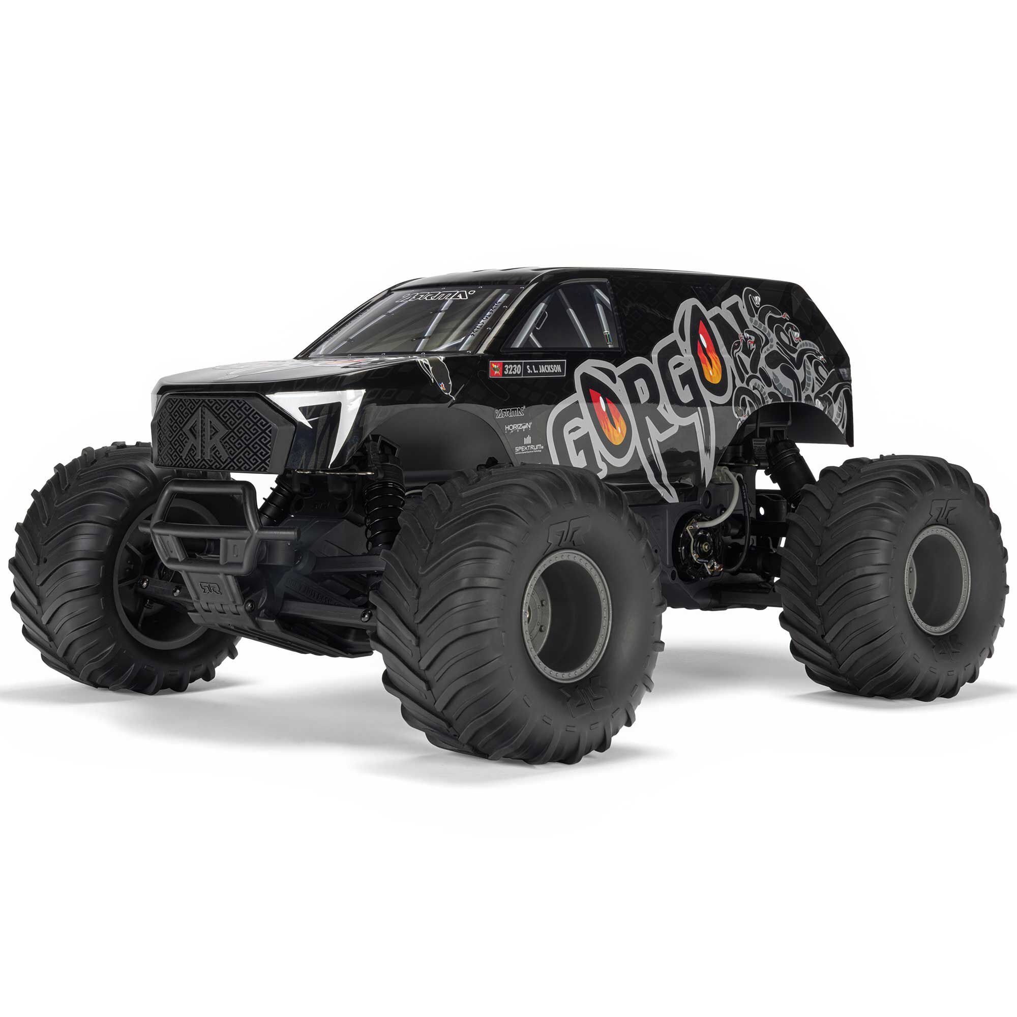 1/10 GORGON 2WD RTA Kit Brushed Monster Truck (Battery & Charger