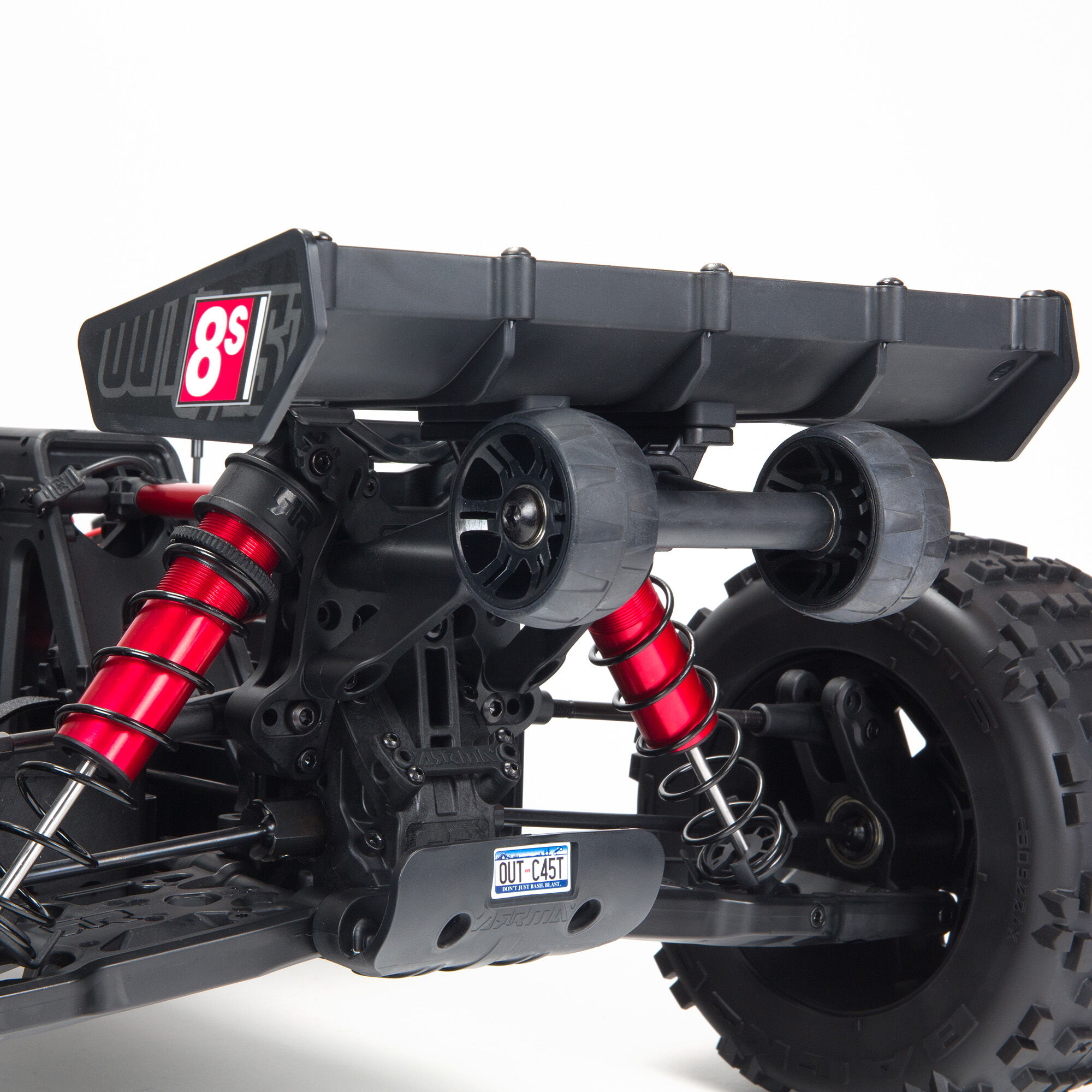 1/5 OUTCAST 8S AVC 4X4 RTR Brushless Stunt Truck, Red | ARRMA
