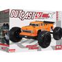 AR106033 1/8 OUTCAST 6S 4X4 RTR Brushless Stunt Truck, Orange