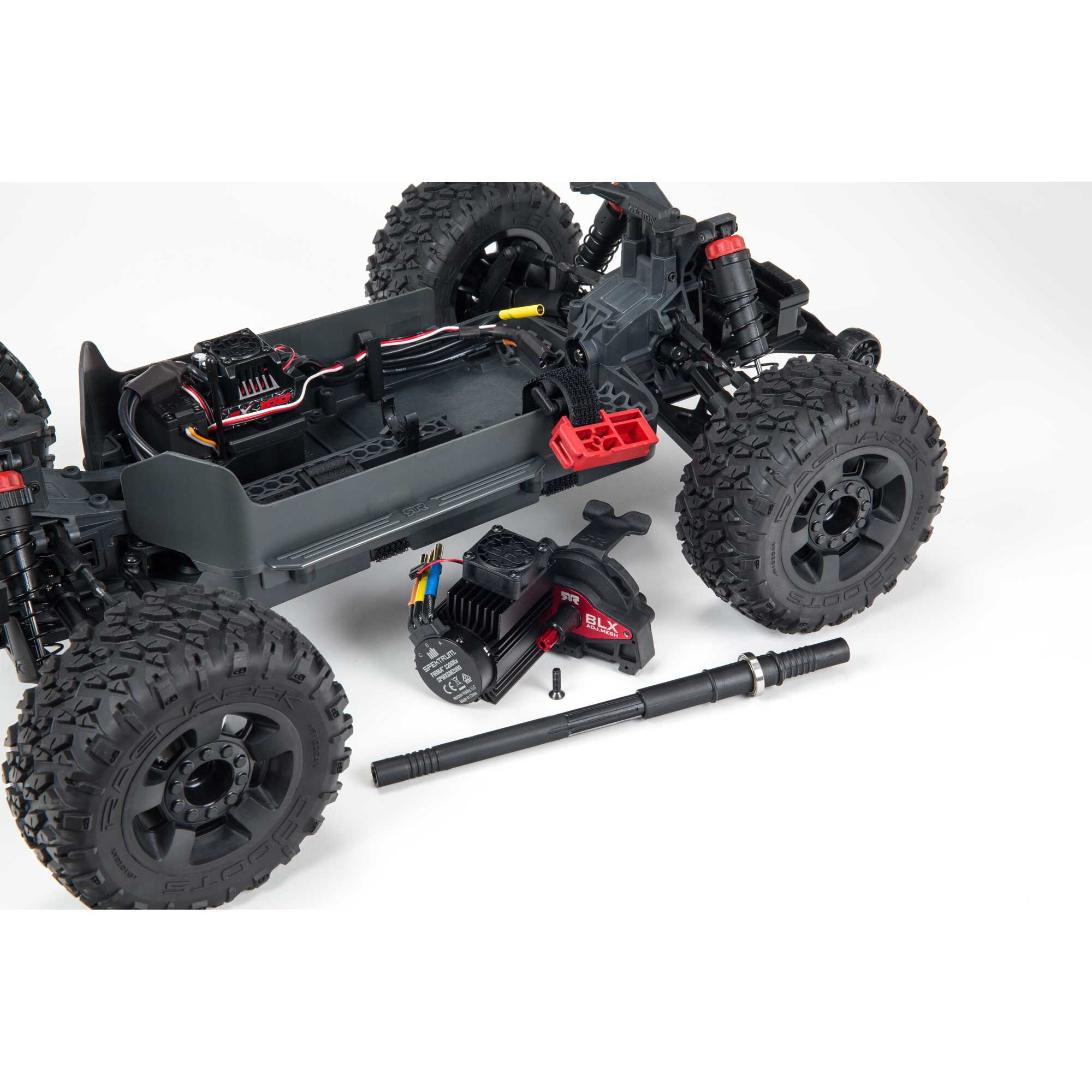 1/10 BIG ROCK 4X4 V3 3S BLX Brushless Monster Truck RTR, Black