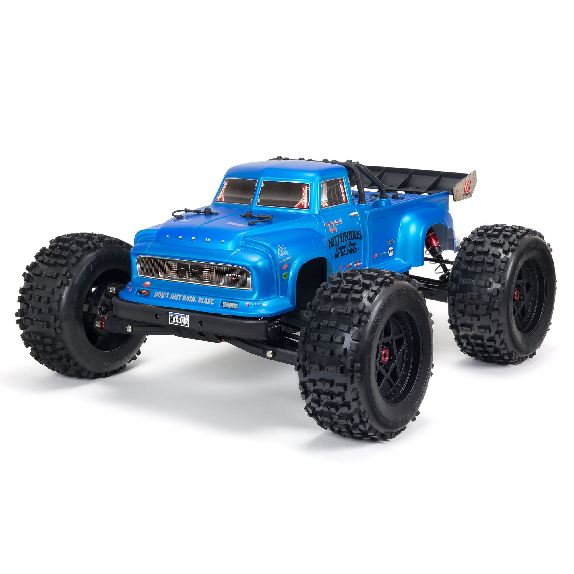 Amazon.com: ARRMA 1/8 Notorious 6S V5 4WD BLX Stunt RC Truck