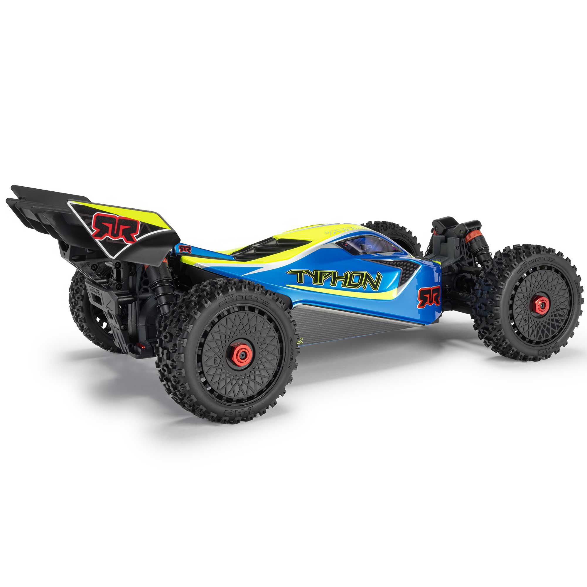 1/8 TYPHON MEGA 665 4X4 RTR Brushed Buggy, Blue | ARRMA