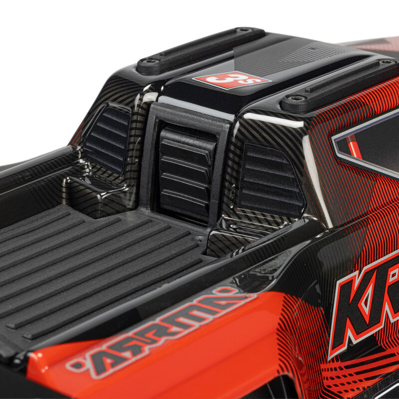 1/16 MINI KRATON 3S DSC 4X4 RTR Brushless Speed Truck, Black/Red