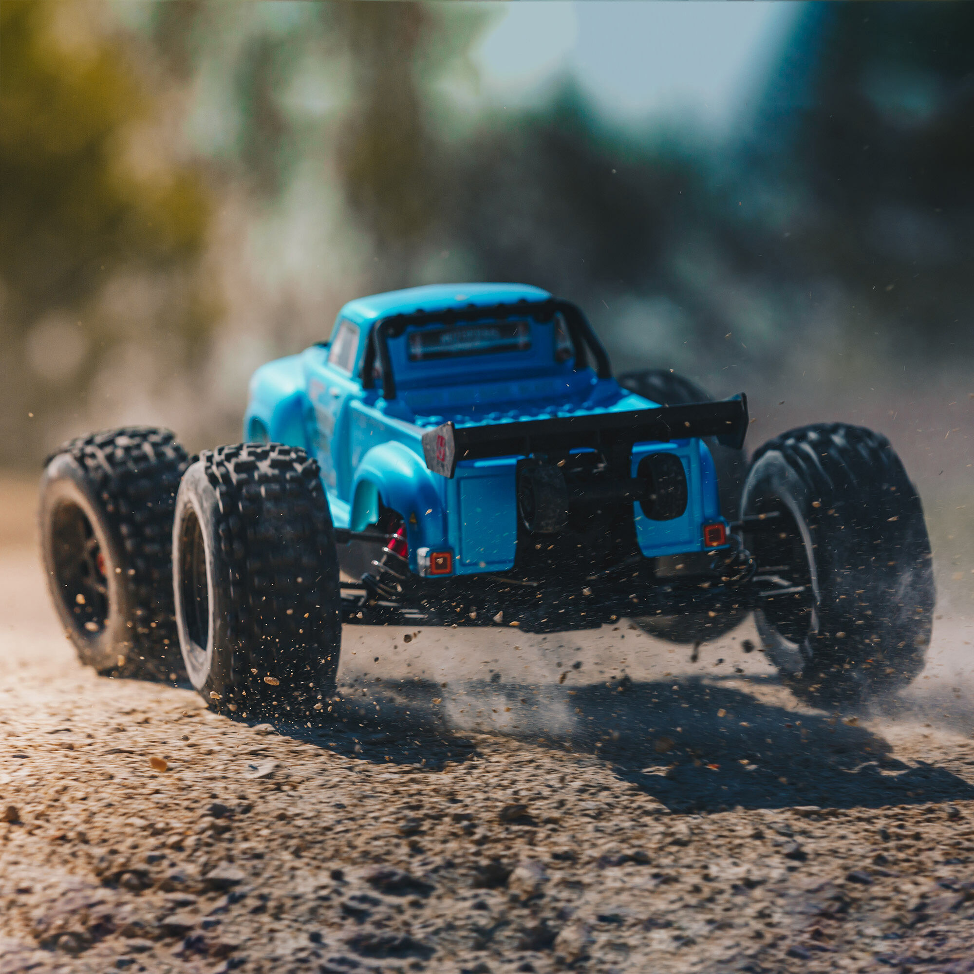 1/8 NOTORIOUS 6S 4X4 RTR Brushless Stunt Truck, Blue | ARRMA