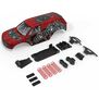 1/10 GORGON Painted Decaled Trimmed Body Set, Red/Black