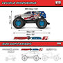 ARRMA 1/10 FREEDOM FLYER 223S 2WD RTR Brushless Monster Truck (Battery & Charger Included), White