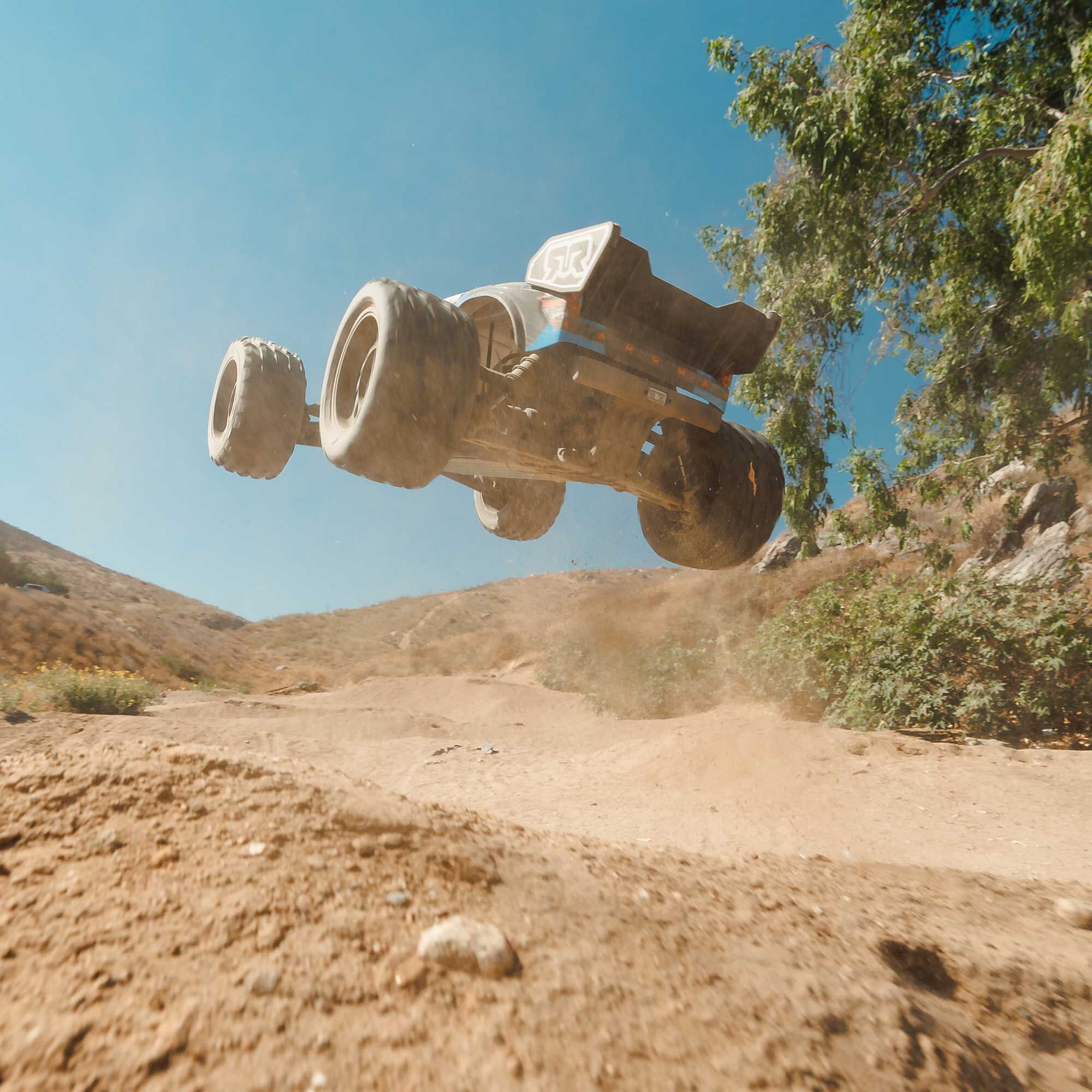 1/10 VORTEKS 2WD RTR Brushed Stadium Truck, Blue | ARRMA