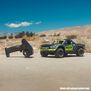 1/16 MOJAVE GROM 4X4 RTA KIT Brushed Desert Truck (Battery & Charger Included), Clear/Black