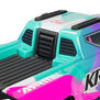 1/16 MINI KRATON 3S DSC 4X4 RTR Brushless Speed Truck (Battery & Charger Included), Teal/Pink
