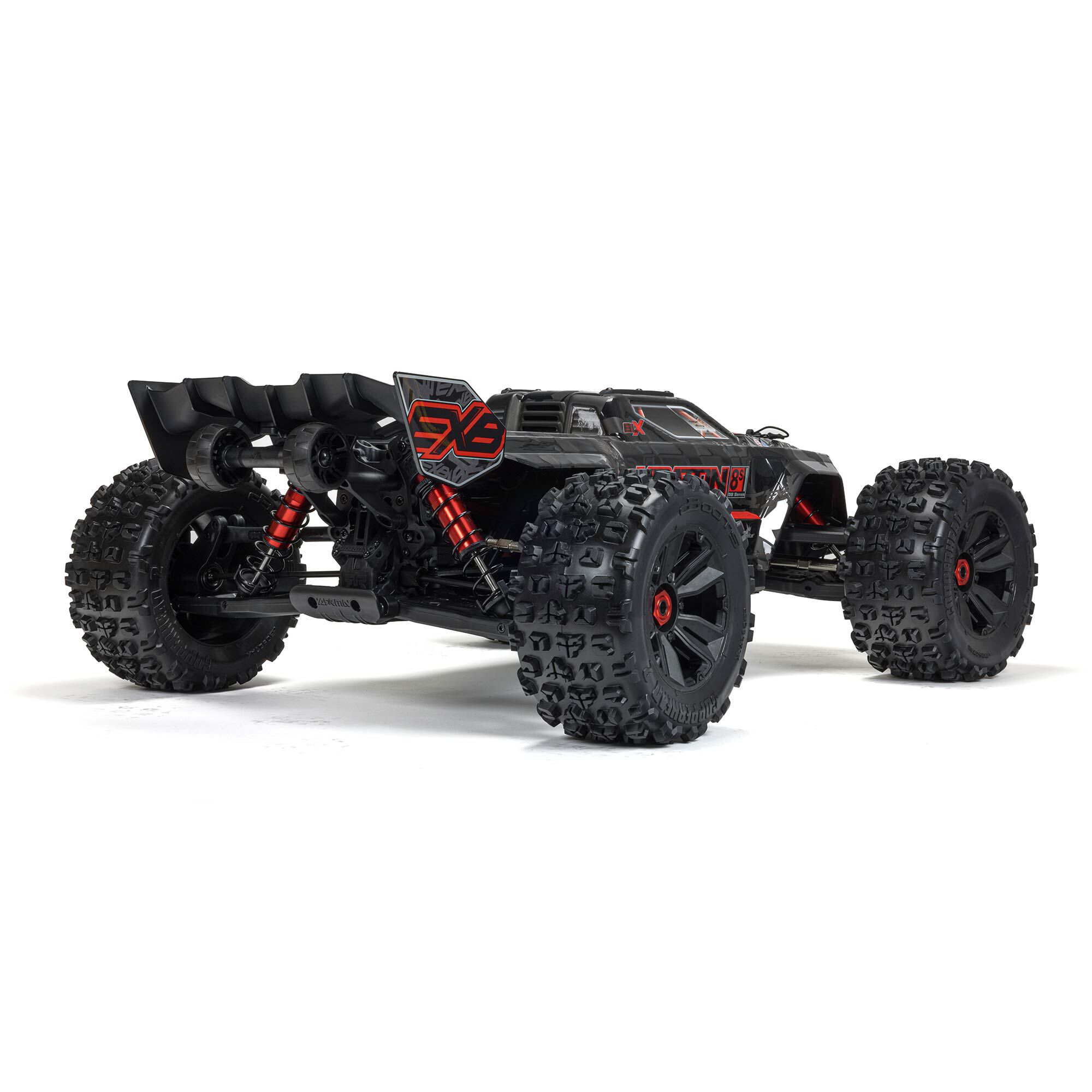 1 5 KRATON 8S EXB AVC 4X4 RTR Brushless Speed Truck Black ARRMA