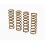 Shock Spring Set E, 50N/mm, Bronze (4): GROM