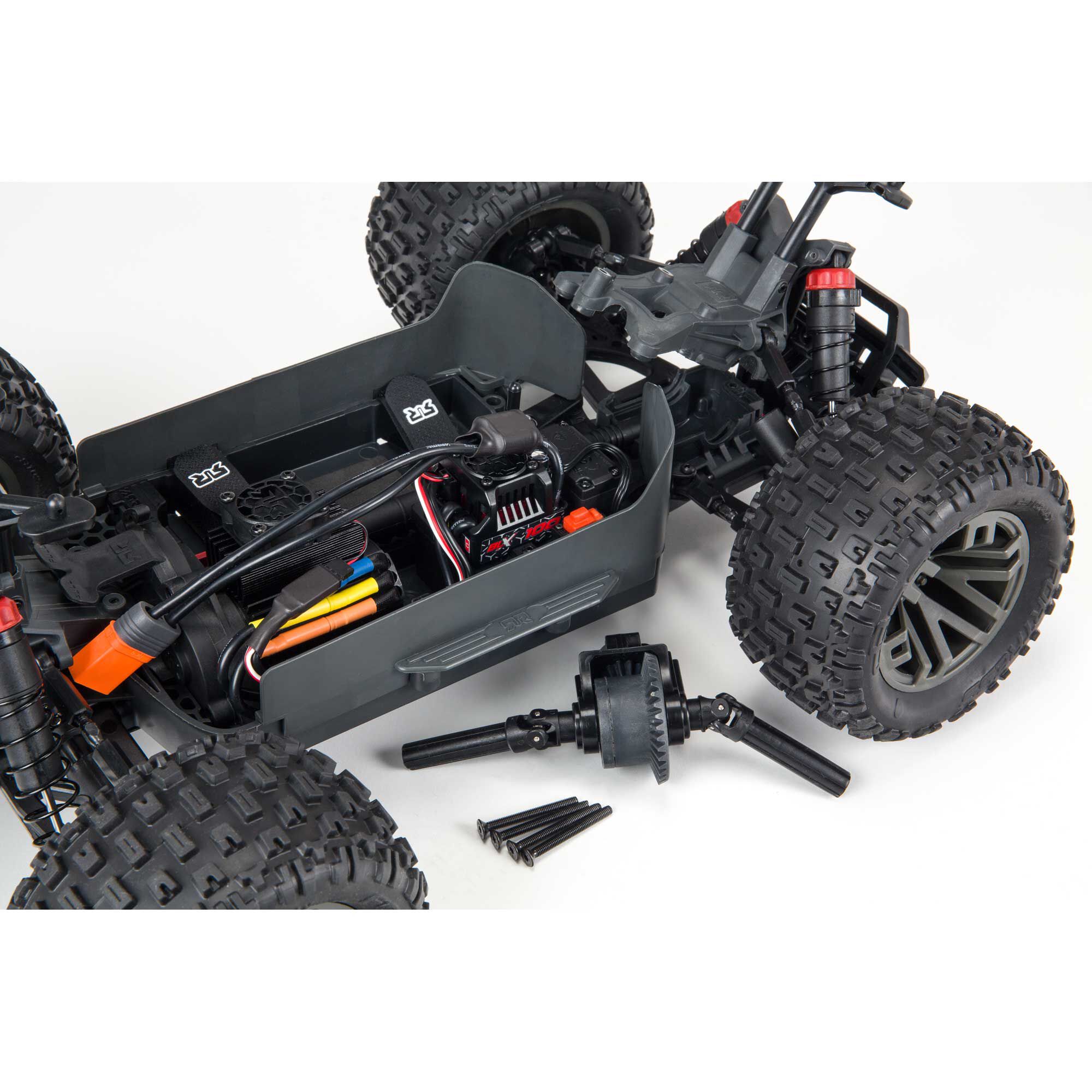 1/10 GRANITE 3S 4X4 RTR Brushless Monster Truck, Red | Horizon Hobby