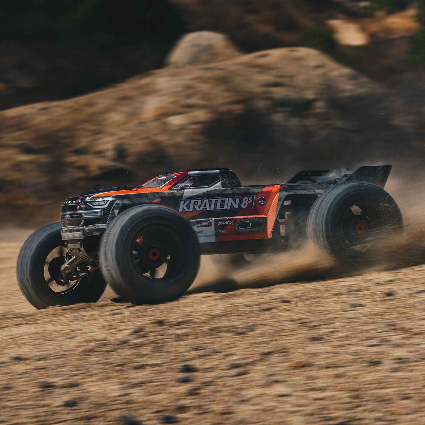 ARRMA 1/5 KRATON 8S 4X4 RTR Brushless Speed Truck, Orange | ARRMA