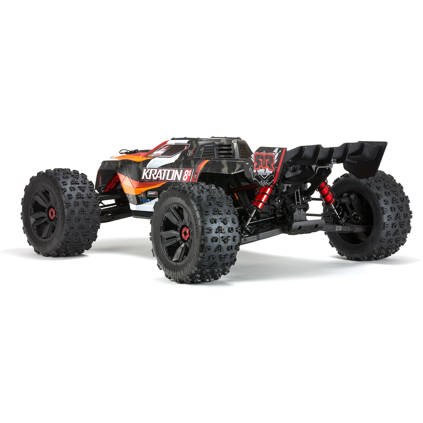 1 5 KRATON 4X4 8S BLX Brushless Speed Monster Truck RTR Orange