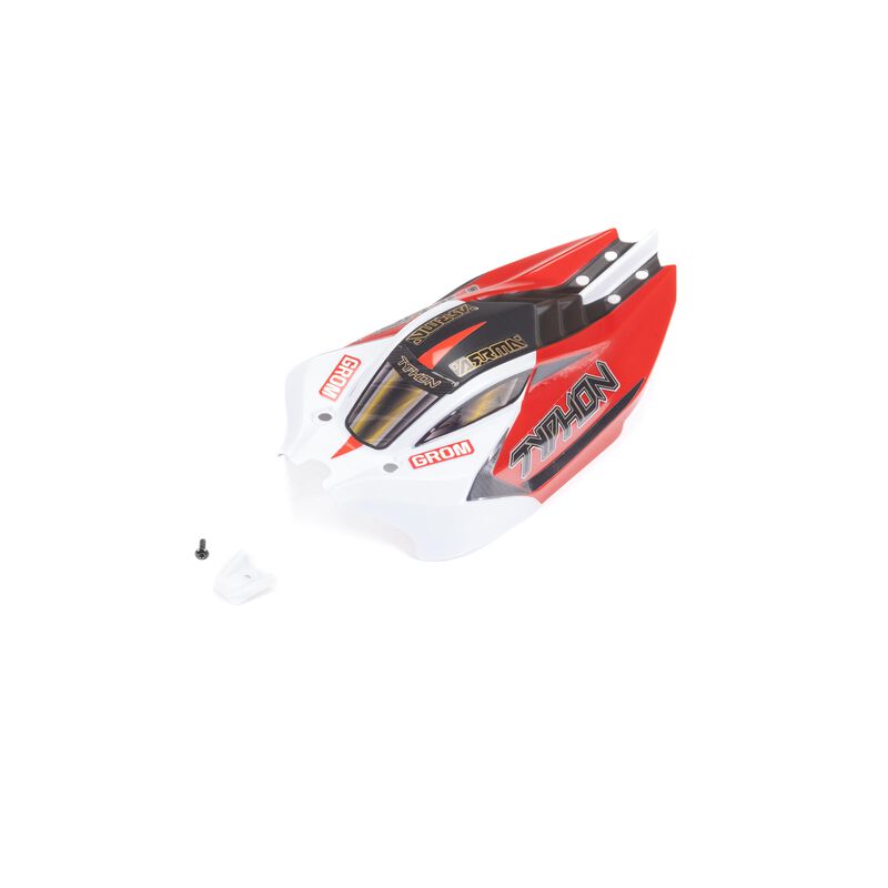 TYPHON GROM Body, Red/White