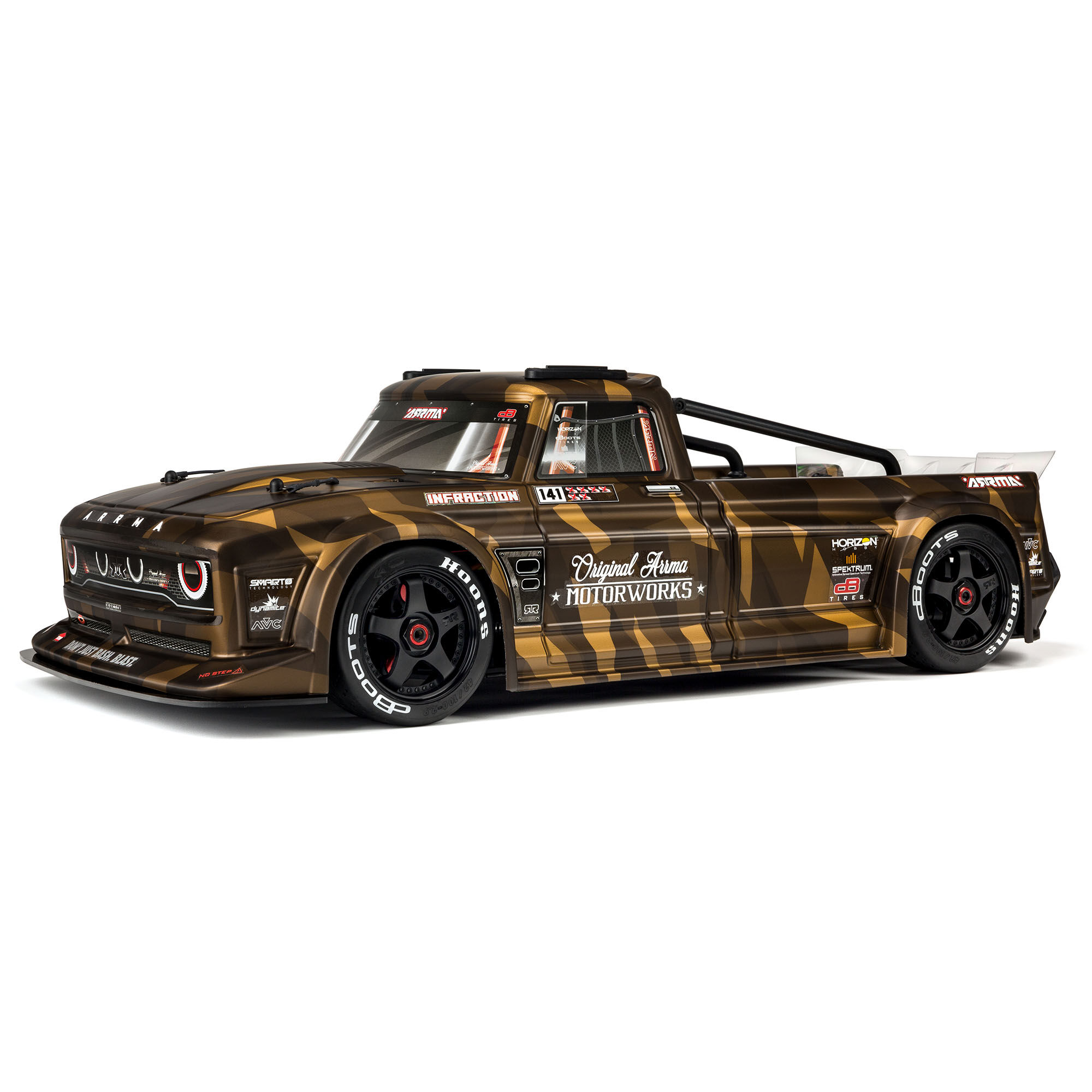 1 7 INFRACTION All Road Street Bash 6S BLX with Spektrum RTR with
