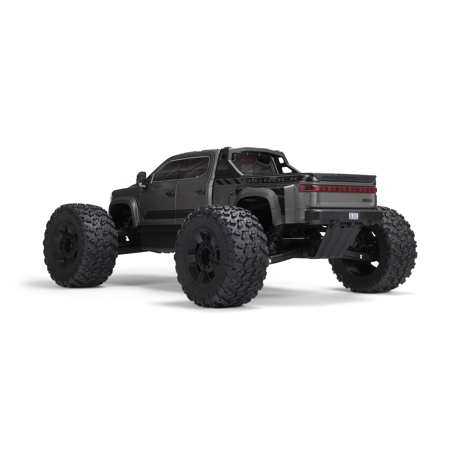 1/7 BIG ROCK 6S 4X4 RTR Brushless Monster Truck, Gun Metal  
