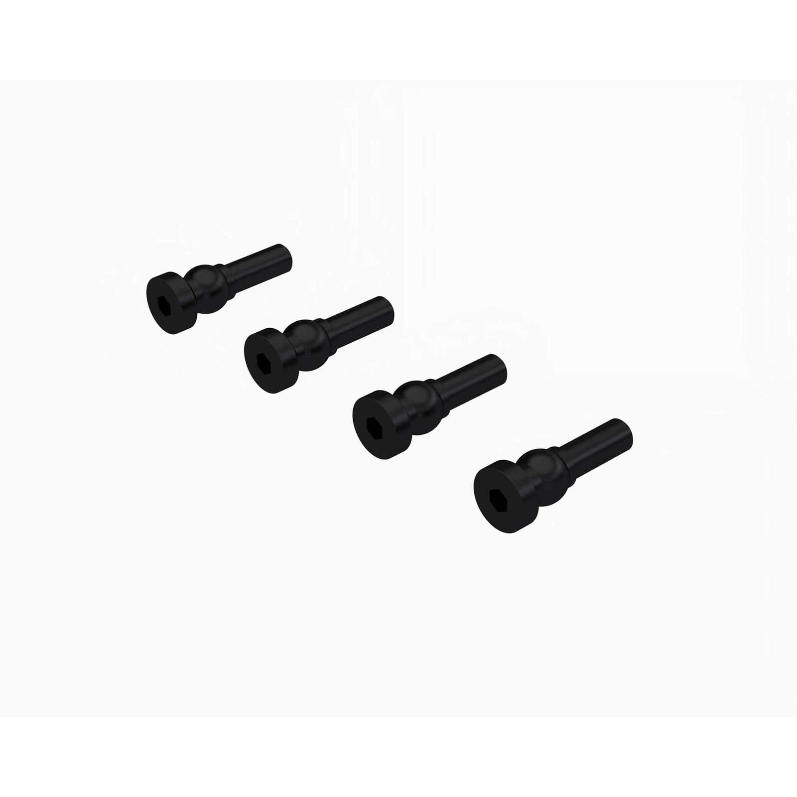 M3 Shock Screw Set (4): MT GROM