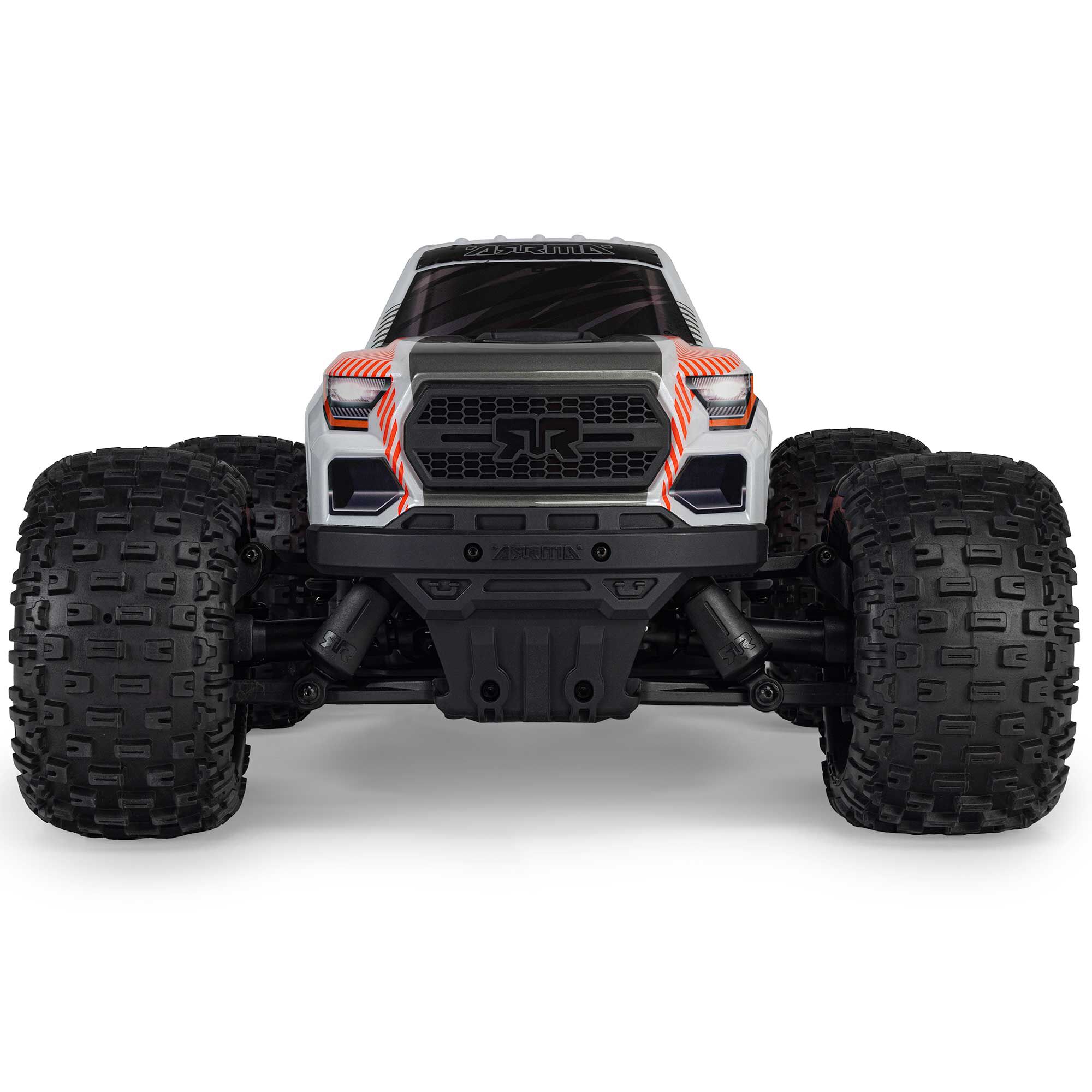 ファッション好きが選ぶ人気ブランドランキング Brushed RTR 4X4 665 MEGA GRANITE 1/10 Monster Orange Truck, ホビーラジコン