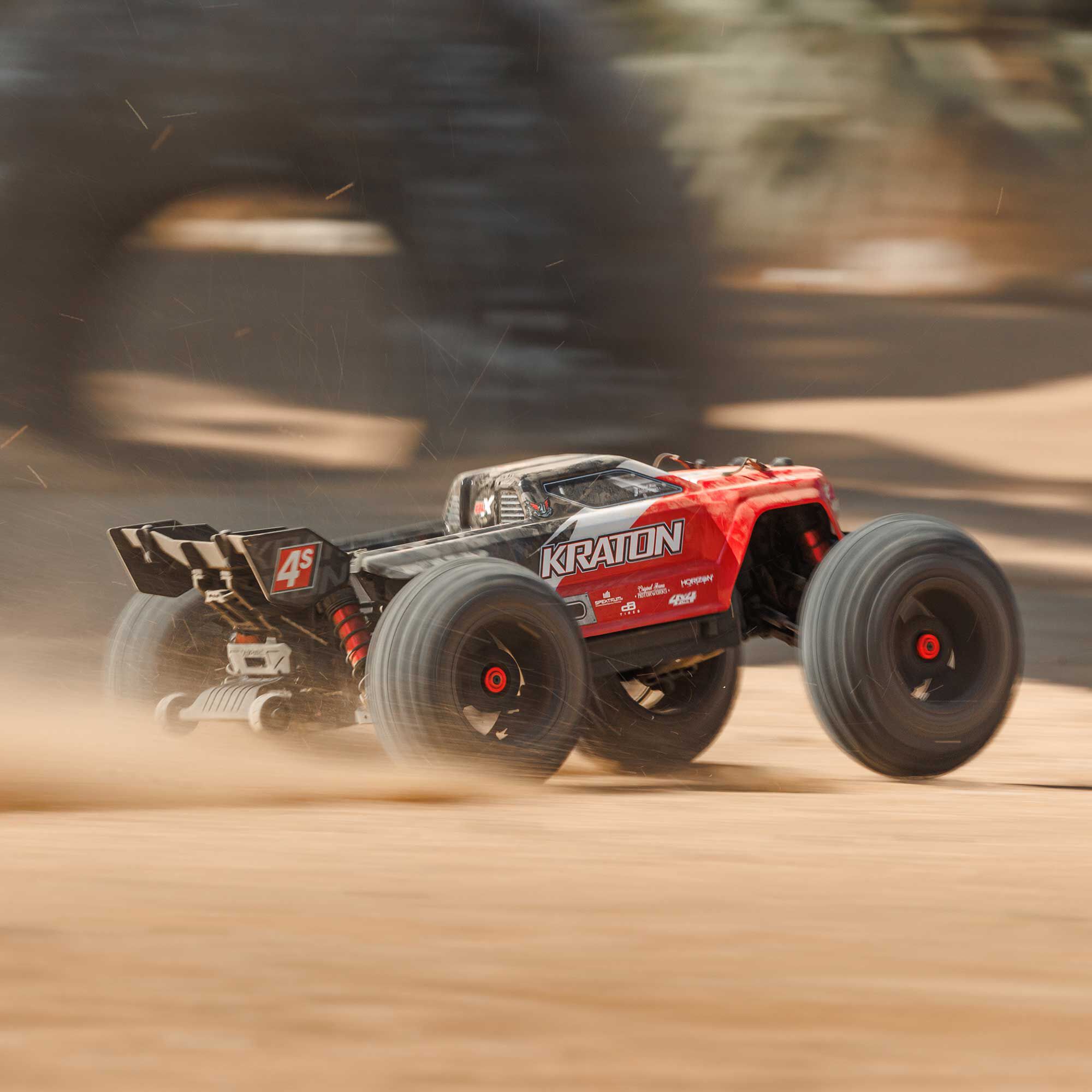 1 10 KRATON 4S 4X4 RTR Brushless Speed Truck Red ARRMA